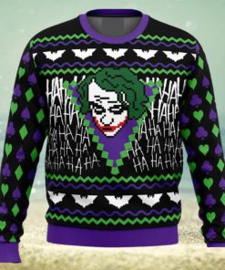 The Joker Ugly Christmas 3D Sweater Gift For Men And Women