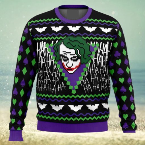 The Joker Ugly Christmas 3D Sweater Gift For Men And Women