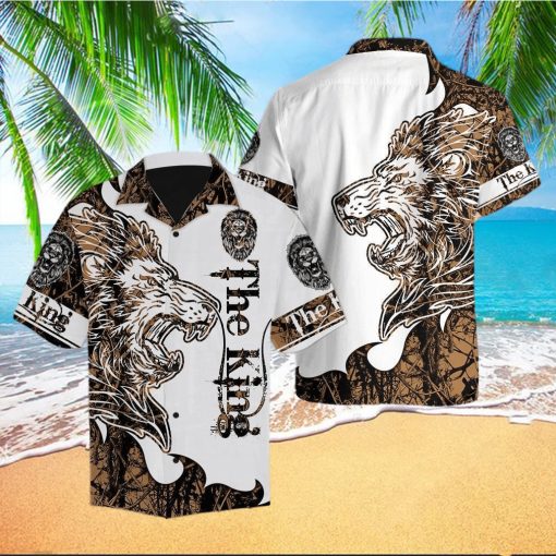 The King Lion Tattoo Hawaiian Shirts