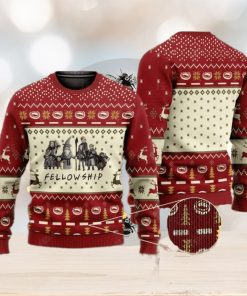 The Lord Of The Rings Ugly Christmas Sweater Fellowship Xmas Gift