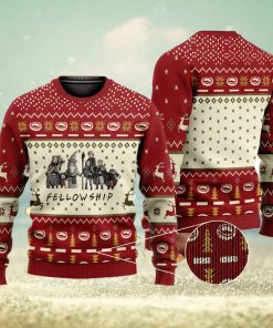 The Lord of the Rings Ugly LOTR Fellowship Ugly Gift Christmas 3D Sweater For Men And Women