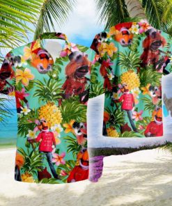 The Muppet Show Floyd Pepper Tropical Set 3D Hawaiian Shirt And Short Gift For Men And Women