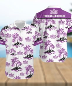 The Neville Brothers Palm Tree Hawaiian shirt