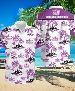 The Neville Brothers Palm Tree Hawaiian shirt