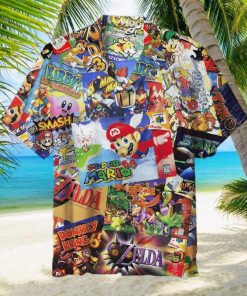 The Legend Of Zelda All Zelda Characters Tropical Hawaiian Shirt