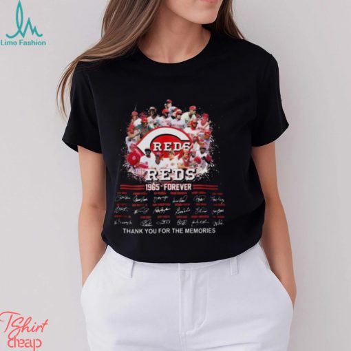 The Reds 1965 – Forever Thank You For The Memories Signatures 2023 T Shirt