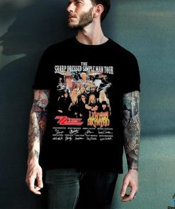 The Sharp Dressed Simple Man Tour Zz Top Lynyrd Skynyrd signatures shirt
