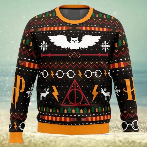 The Sweater That Lived Harry Potter Ugly Christmas 3D Sweater Gift For Men And Women