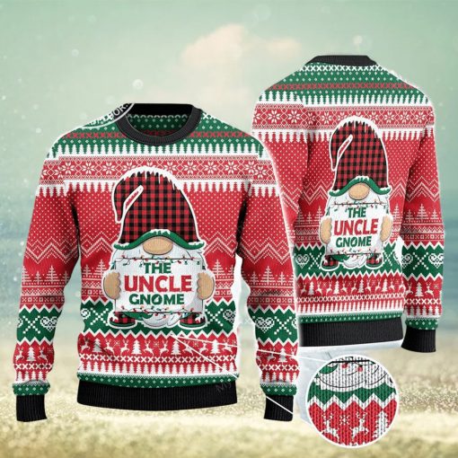 The Uncle Gnome Christmas Gift Ugly Sweater Christmas Xmas Sweater Christmas Gift For Sister