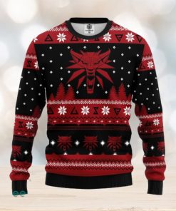 The Witcher Red Ugly Christmas Sweater Amazing Gift Men And Women Christmas Gift