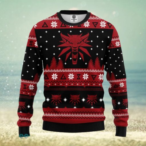 The Witcher Red Ugly Christmas Sweater Amazing Gift Men And Women Christmas Gift