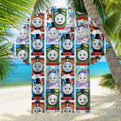 Thomas   Friends Colorful Unisex Hawaiian Shirt