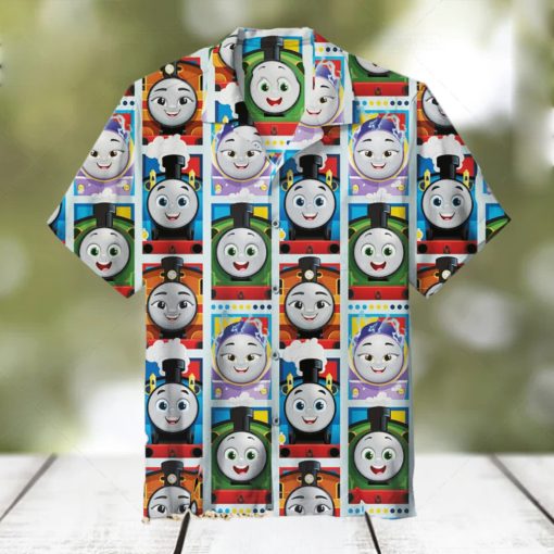 Thomas   Friends Colorful Unisex Hawaiian Shirt