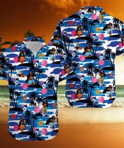 Tiki Hula Girl Dancing Unisex Hawaiian Shirts