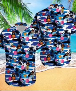 Tiki Hula Girl Dancing Unisex Hawaiian Shirts