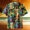 Tiki Hula Girl Dancing Unisex Hawaiian Shirts