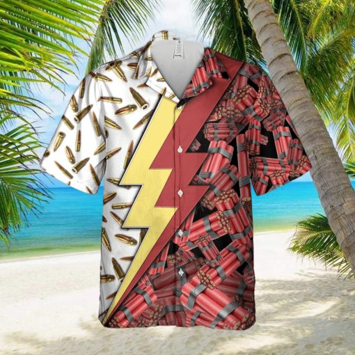 Tnt Dynamite And Machine Gun’S Bullets Hawaiian Shirt Summer Gift For Men And Women