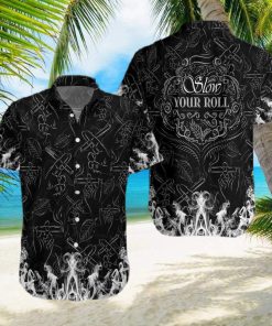 Tobacco Seamless Pattern Hawaiian Shirt