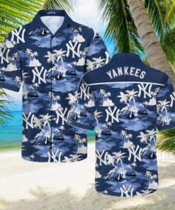 Tommy Bahama New York Yankees Hawaiian Shirt