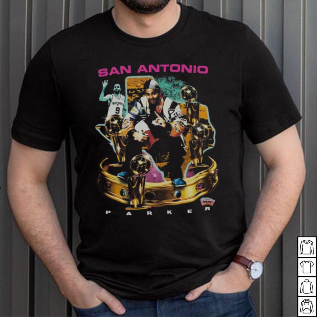 Tony Parker San Antonio Spurs Mitchell & Ness Crowned t shirt