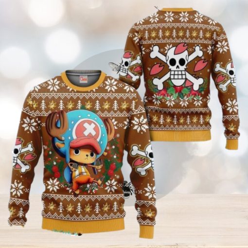 Tony Tony Chopper Ugly Christmas Sweater One Piece Anime Xmas