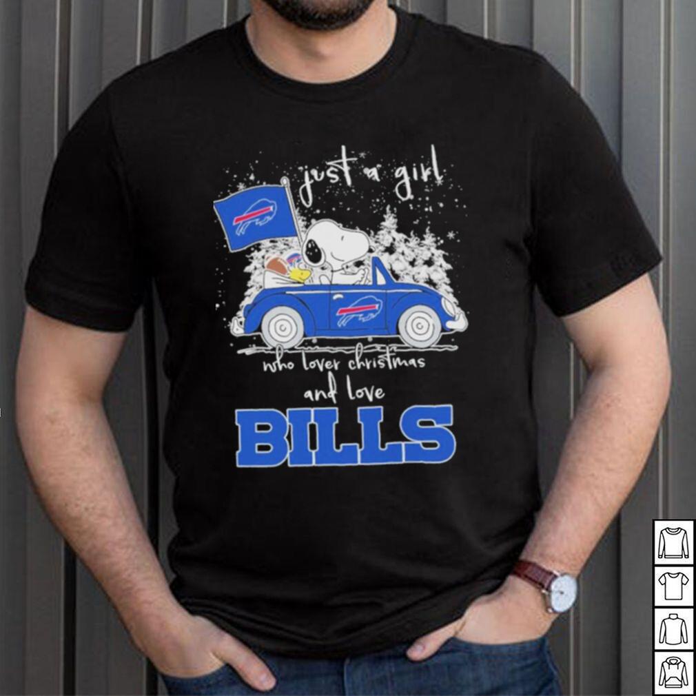 Top Just A Girl Who Lover Christmas And Love Bills Shirt Top Just A Girl Who Lover Christmas And Love Bills Shirt