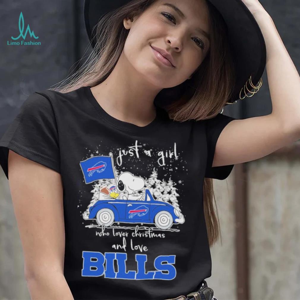 Top Just A Girl Who Lover Christmas And Love Bills Shirt Top Just A Girl Who Lover Christmas And Love Bills Shirt