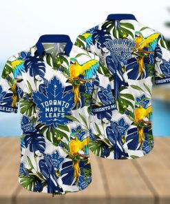 Toronto Maple Leafs NHL For Sports Fan 3D Printed Hawaiian Beach Shirt