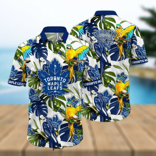 Toronto Maple Leafs NHL For Sports Fan 3D Printed Hawaiian Beach Shirt