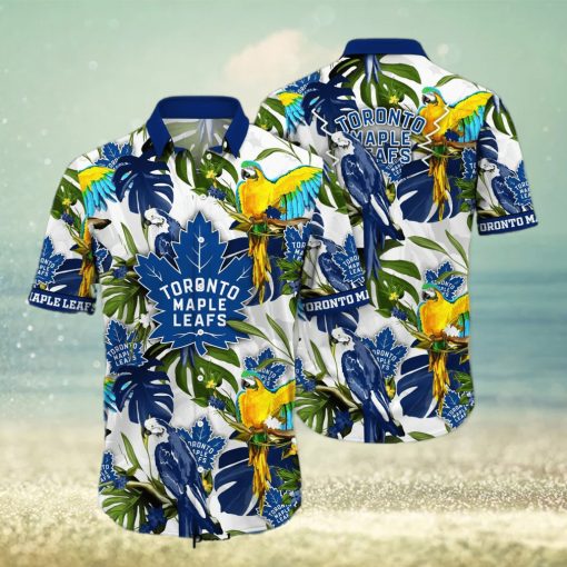 Toronto Maple Leafs NHL For Sports Fan 3D Printed Hawaiian Beach Shirt