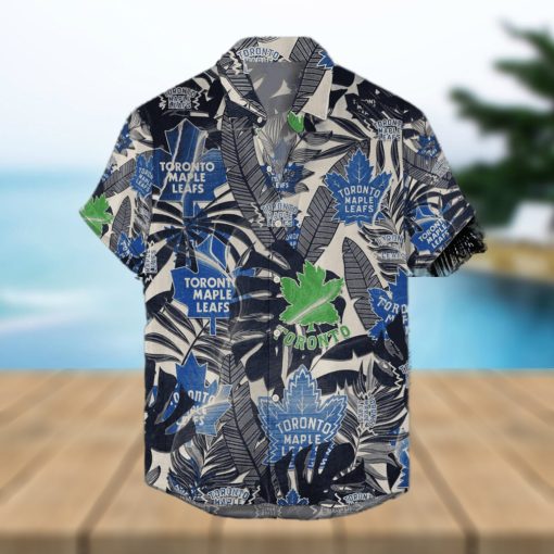 Toronto Maple Leafs Retro NHL 3D Hawaiian Shirt And Shorts For Men And Women Gift Fans