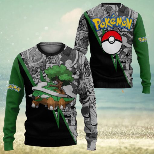 Torterra Torterra Anime Torterra Xmas Pocket Monster Gift Ugly Christmas Sweater For Men And Women