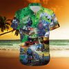 Hockey Summer Vibe Tropical Aloha Hawaiian Shirt