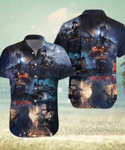 Train Locomotive Unisex Hawaiian Shirt