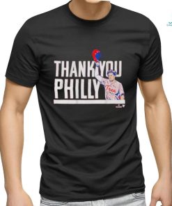 Trea Turner Thank You Philly Shirt