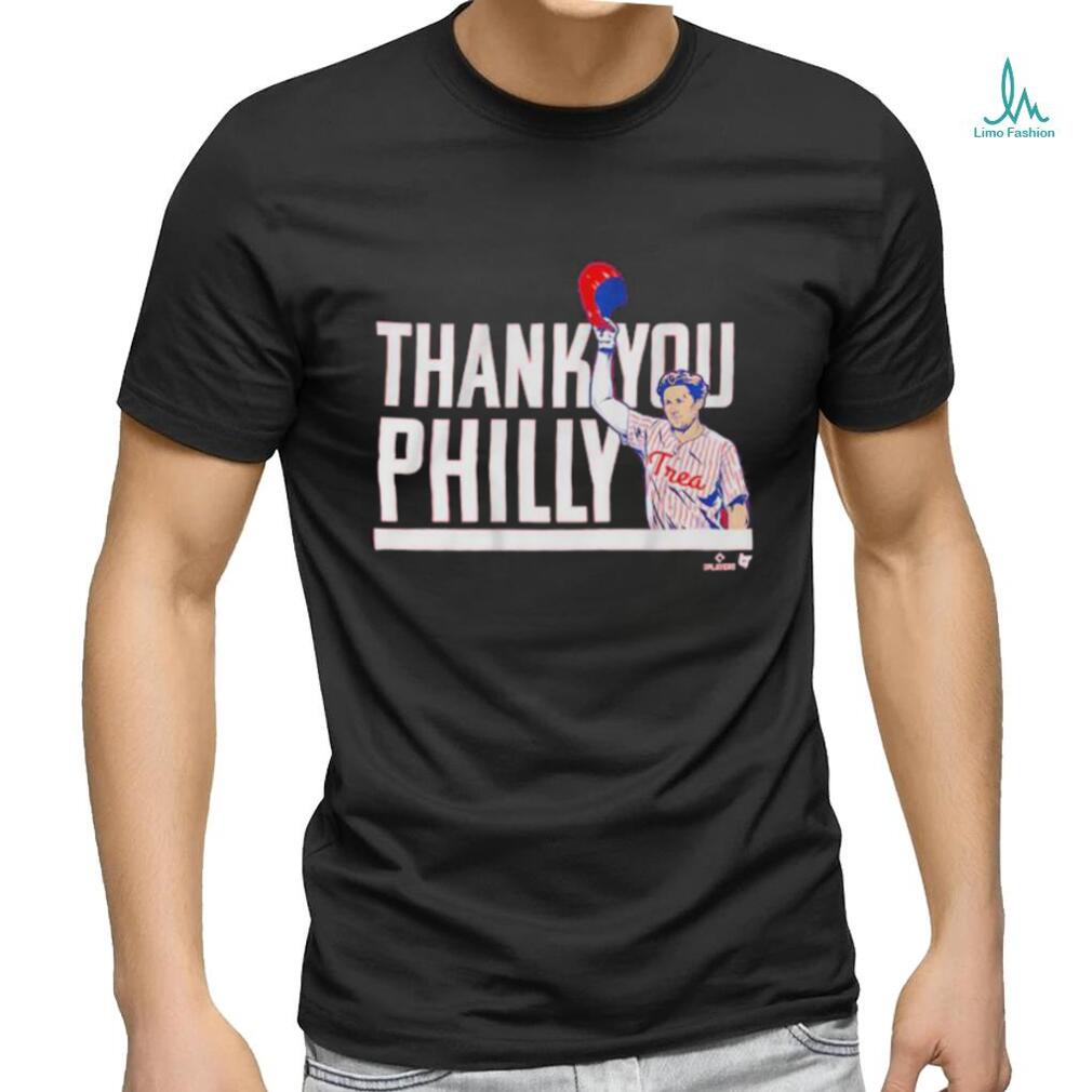 Trea Turner Thank You Philly Shirt