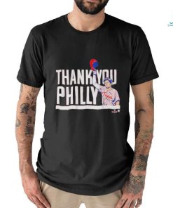 Trea Turner Thank You Philly Shirt