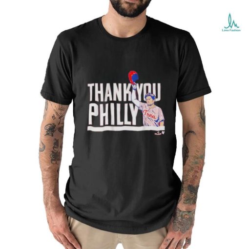 Trea Turner Thank You Philly Shirt