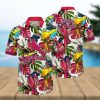 Louisville Cardinals NCAA Floral Full Print Hawaiian Shirt