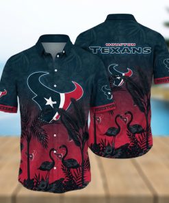 Trending NFL Houston Texans Flower Hawaiian Shirt