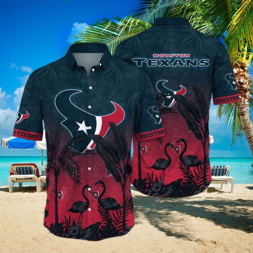 Trending NFL Houston Texans Flower Hawaiian Shirt