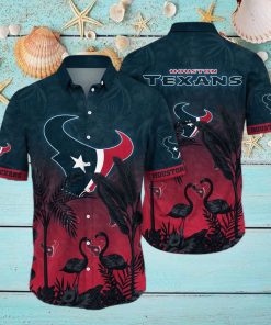 Trending NFL Houston Texans Flower Hawaiian Shirt