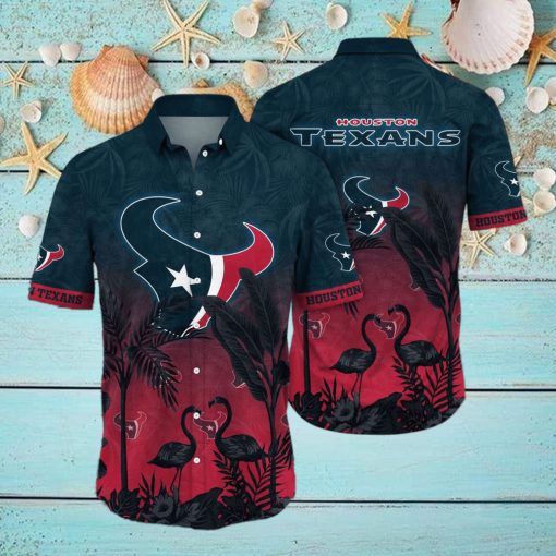 Trending NFL Houston Texans Flower Hawaiian Shirt