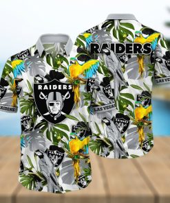 Trending NFL Las Vegas Raiders Flower Hawaiian Shirt