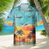 Miller Lite Tropical Palm Tree Aloha Hawaiian Shirt