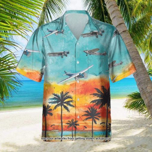 Tri Motor Hawaiian Shirt