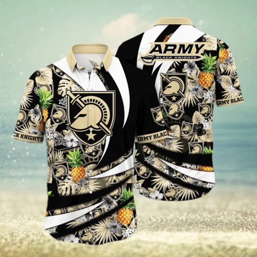 Tropical Aloha NCAA Army Black Knights Hawaiian Shirt Beach Lovers Gift