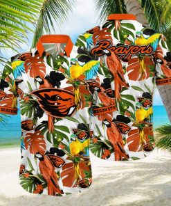 Tropical Aloha NCAA Oregon State Beavers Hawaiian Shirt Gift For Him