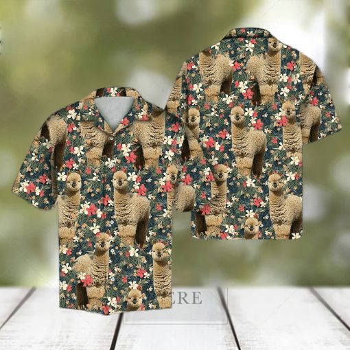 Tropical Alpaca Hawaiian Shirt