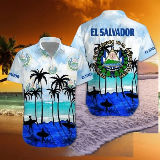 Tropical El Salvador America Beach Aloha Hawaiian Shirts